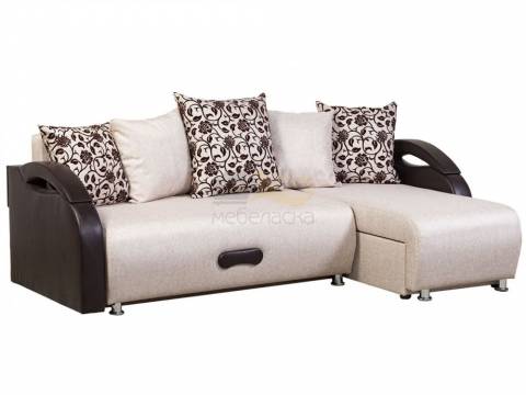 Угловой диван Юпитер Аслан бежевый