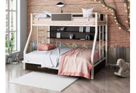 Двухъярусная кровать Гранада ПЯЯ 140 Слоновая кость