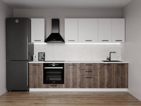 Кухонный гарнитур Старое Дерево 2800 МДФ