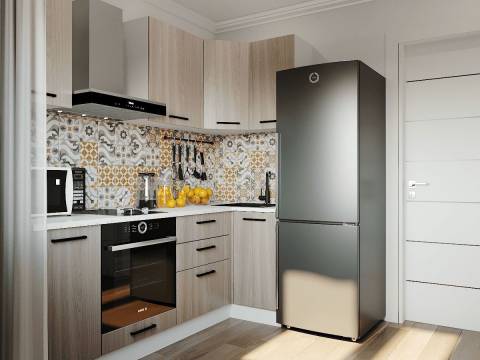 Кухонный гарнитур Шимо 2200х1000 МДФ