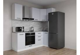 Кухонный гарнитур Смоки 2200х1000 МДФ