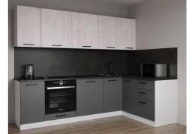 Кухонный гарнитур Санторини 2600х1600 МДФ