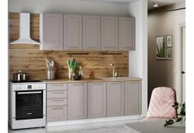 Кухонный гарнитур Милена 2000 мм макиато