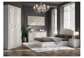 Спальня Венеция белый/жемчуг