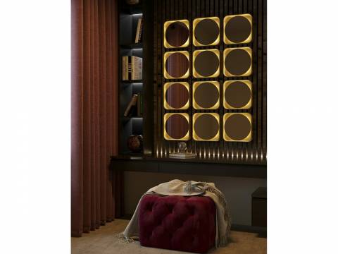 Зеркальное панно Zamzara 4