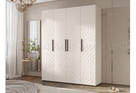 Шкаф четырехстворчатый (1800) Флэш Кашемир