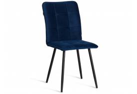 Стул обеденный Bari LT велюр синий