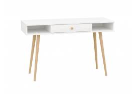 Стол письменный с ящиком и открытыми нишами 6-01102