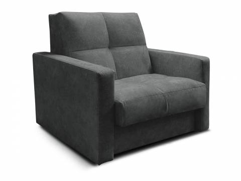 Диван Рэй 900х2000 Клетка с прямыми подлокотниками вивальди 34