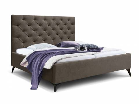 Кровать Фрейм 1600 Каретная стяжка высокие ножки с подъемом вивальди 8