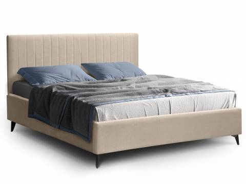 Кровать Фрейм 1600 Страйп высокие ножки с подъемом вивальди 3