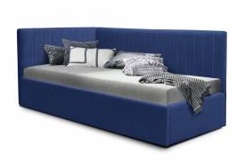 Кровать подростковая правая 900 Фрейм Страйп без подъема барон 15