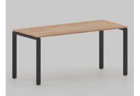 Стол с эффектом парения Лофт П-образные опоры черные ЛО.Кпп_8 800х1200 мм