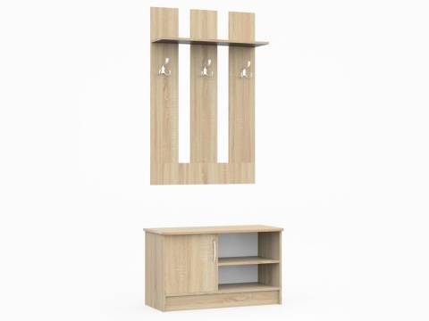 Прихожая Дуэт Люкс Дуб Сонома