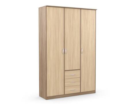 Шкаф комбинированный Дуэт Люкс без зеркала Ясень шимо