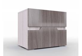 Тумба прикроватная Трио Серебряный орех