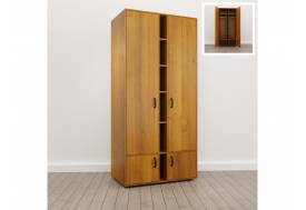 Шкаф для одежды закрытый (С-32) Soft однотонный