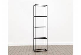 Стеллаж высокий узкий (М-14) Лофт Черный