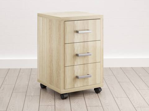 Тумба подкатная (Е-7) Eclectic eco одноцветный Дуб рокпайл