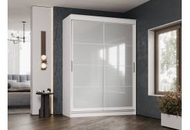 Шкаф-купе Гранд-1 1600 Белый гладкий-двери Лакобель белый