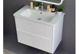 Тумба с раковиной Wave 80 белая