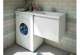 Тумба с раковиной Dallas Luxe 1500 навесная 1 ящик правая