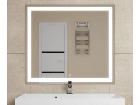 Зеркало Uperwood Tanos LED подсветка и подогрев 90x80 см