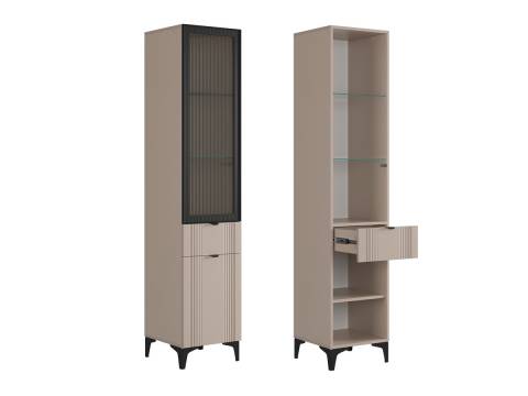 Шкаф однодверный Рич со стеклом