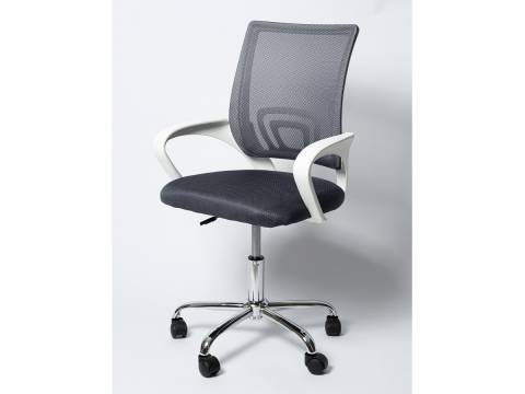 Кресло офисное BN 7166 белый-темно-серый