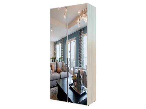 Шкаф Гранд ГШК/1-21-10-22 (двери тип 2) с зеркалами