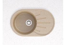 Мойка каменная врезная МК МВ110-Q5 песочный