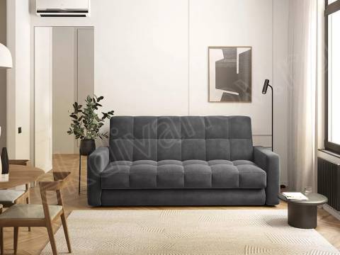 Диван Фишт с мягкими подлокотниками Ultra Grafit