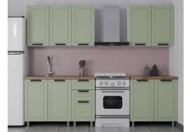 Кухонный гарнитур Лилия 2000 мм Фисташка