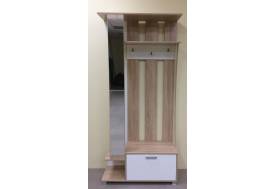 Прихожая №12 Сонома дуб/белый лед