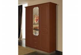 Шкаф 3-х створчатый с ящиками МДФ Ивушка-5