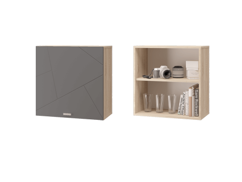 Шкаф настенный Скайлайн 600 графит