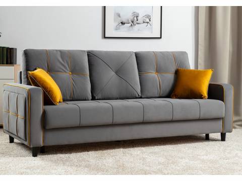 Диван серый Черри ТД 287