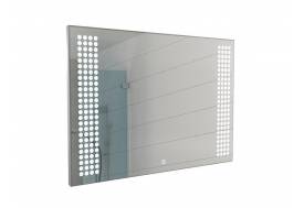 Зеркало Космо Cosmo 80 alum с подсветкой Sansa